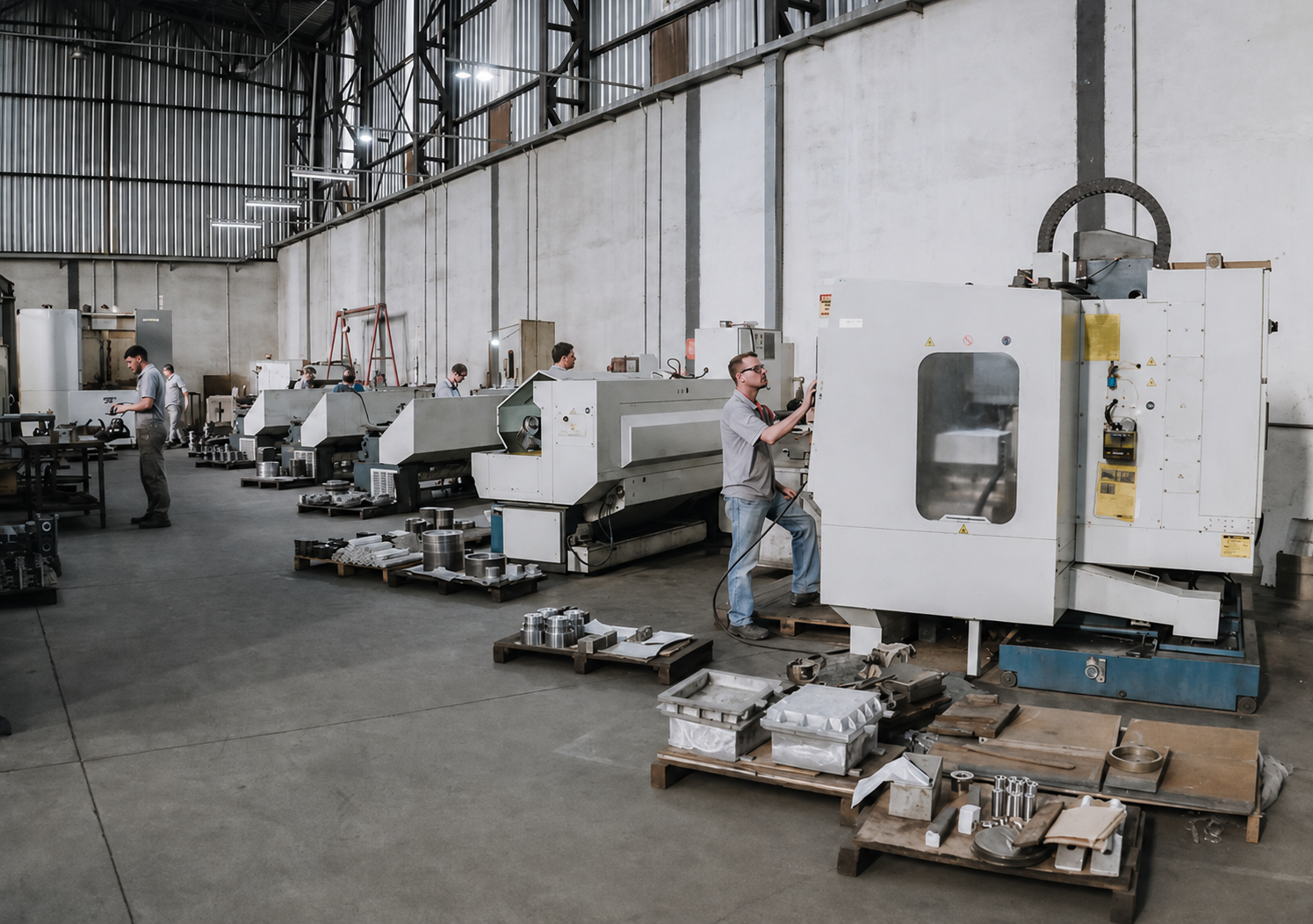 Produção da JCM Junqueira Compressores
